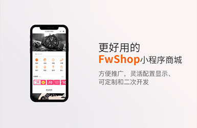 FwShop小程序商城演示版案例圖片